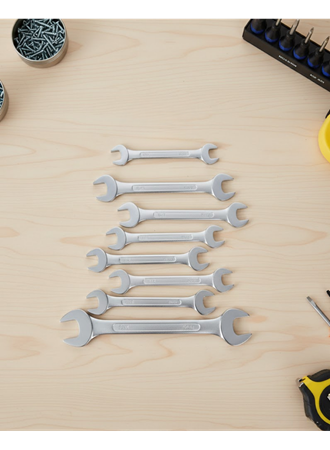 Ev ve Atölye Kullanımına Uygun 8li Kombine Anahtar Seti