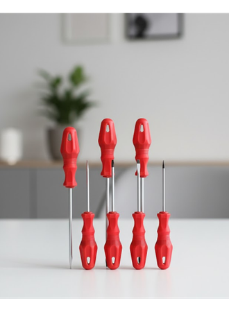 Ev ve Atölye Kullanımına Uygun 7 Parça Tornavida Seti