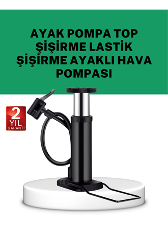 Çok Amaçlı Ayak Pompası Dayanıklı Pratik Hava Pompası