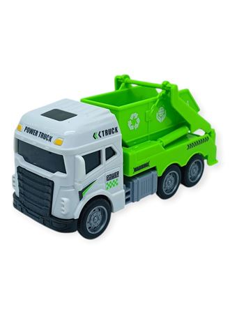 Temizlik Araçları Serisi - Sürtmeli Kamyon 12 cm - 3626