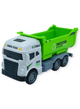 Temizlik Araçları Serisi - Sürtmeli Kamyon 12 cm - 3626