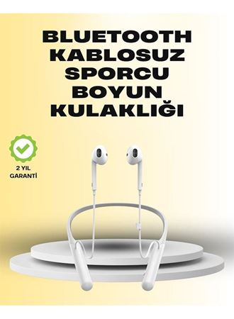 Yüksek Kapasiteli Pil Destekli Boyun Askılı Kulaklık – 100 Saat Dayanıklı