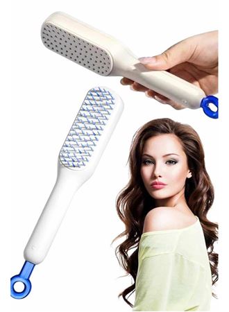 Kendi kendini Temizleyebilen Hijyenik Saç Fırçası Anti-Statik Teknolojisi