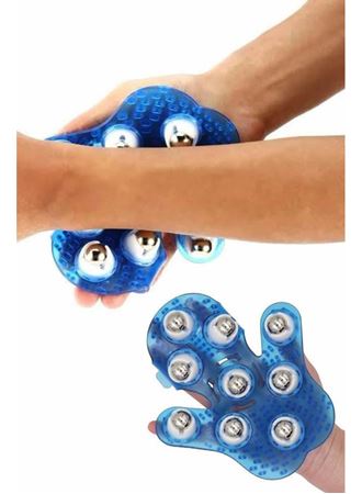 Giyilebiilir Masaj Eldiveni 9 Bilyeli Tüm Vücut Masajına Uygun