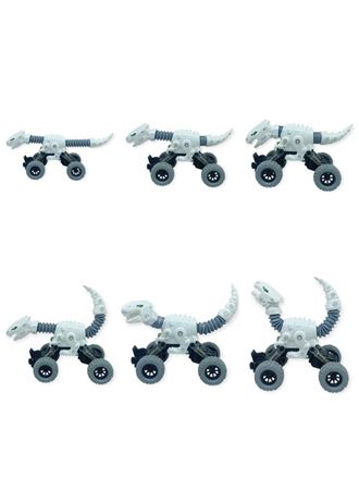 Uzayan Dinazor Arabalar 18 cm - Beyaz