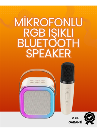 Yüksek Performanslı Kablosuz Karaoke Hoparlör
