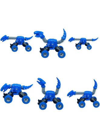 Uzayan Dinazor Arabalar 18 cm - Mavi