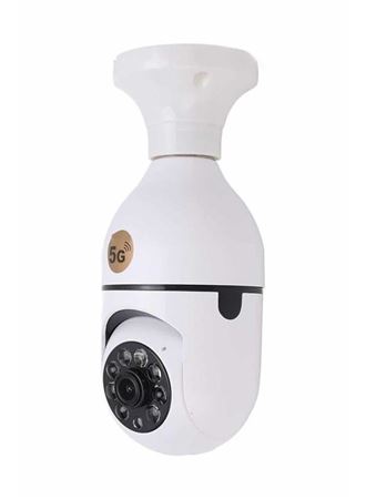 Akıllı Kamera Wifi Kamera Duylu Ampul Görünümlü 360 Derece Dönebilen Ev Kamerası