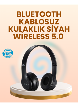 Ayarlanabilir Baş Bandı ve Yumuşak Kulak Yastıklı Bluetooth Kulaklık