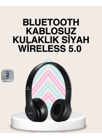 Katlanabilir Tasarımlı Bluetooth 5.0 Kulaklık | Eller Serbest Arama ve Çift Cihaz Desteği