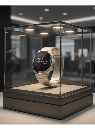 10 Gün Şarj Dayanımı Sunan AMOLED Ekran Akıllı Saat