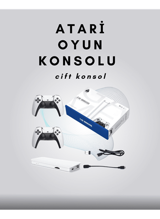 4K Destekli Bluetooth Retro Oyun Konsolu – M15 Modeli