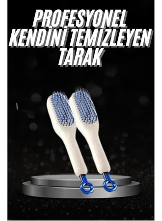 Kendi kendini Temizleyebilen Hijyenik Saç Fırçası Anti-Statik Teknolojisi