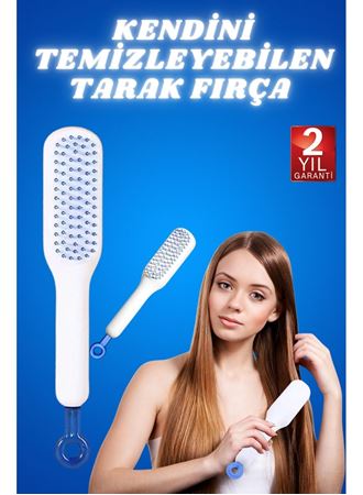 Kendini Temizleyen Tarak Fırça Geri Çekilebilir Evcil Hayvana Uygun Sıkı Dişli