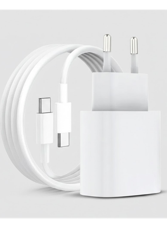 35W Güçlü USB-C Şarj Aleti Type-C Kablo Dahil