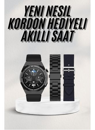 En Çok Tercih Edilen Akıllı Saat Amoled Ekran Nabız Sensörü GPS Uyumlu Adımsayar