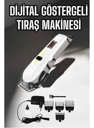 Tıraş Makinesi Uzun Ömürlü Batarya, Keskin Bıçaklar ve Profesyonel