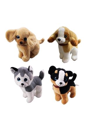 2309033 - PELUŞ HAVLAYAN KÖPEK 25 CM