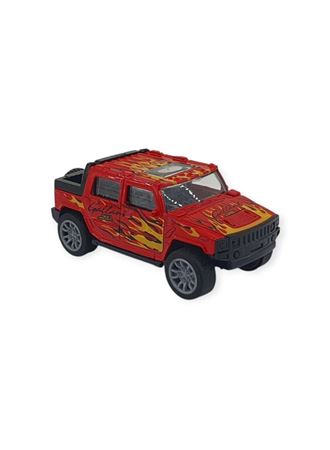 Çek Bırak Araba Metal -K137A7 - Kırmızı