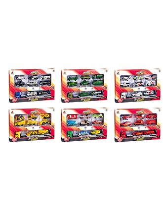 DS047 - ARABA TAŞIYAN TIR ARAÇ SETİ 9 PARÇA