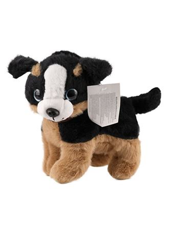 Sesli Peluş Köpek - 2309033 - Kahverengi-Siyah