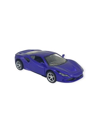 Çek Bırak Araba Metal - 6636-68M - Mavi