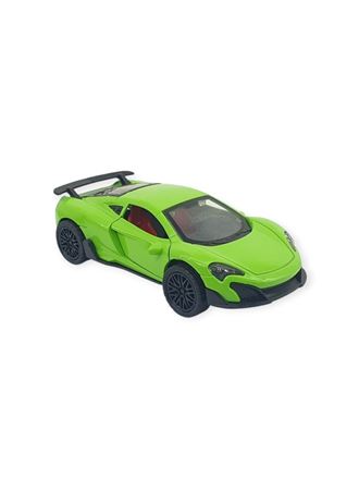 Çek Bırak Araba Metal - 3661C- Yeşil