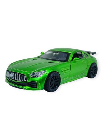 Çek Bırak Metal Arabalar 12 cm - Metalik Yeşil