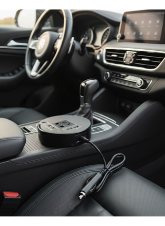 Akıllı Isı Kontrollü Araç Power Dönüştürücü Stabil Performans