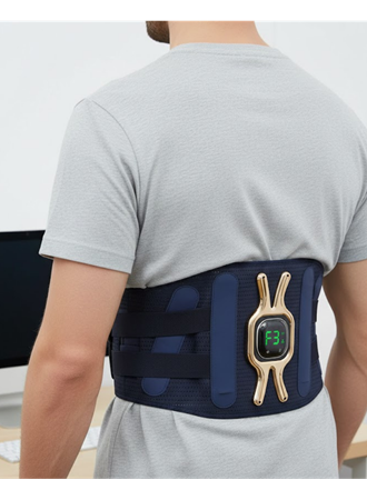 Çok Fonksiyonlu Masaj Kemeri Isı ve Titreşim Destekli