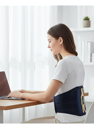 Bel Karın ve Sırt İçin Isıtmalı Masaj Cihazı