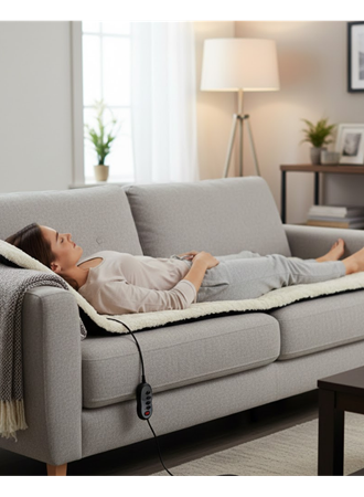 Sırt Boyun Bel İçin Isıtmalı Masaj Yatağı