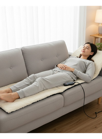 Full Body Masaj Minderi Isı ve Titreşim Destekli