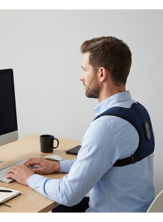 Isıtmalı ve Titreşimli Ortopedik Sırt Destek Kemeri