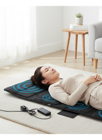 Ev Tipi Masaj Yatağı Isıtma Özellikli Çok Modlu Rahatlama