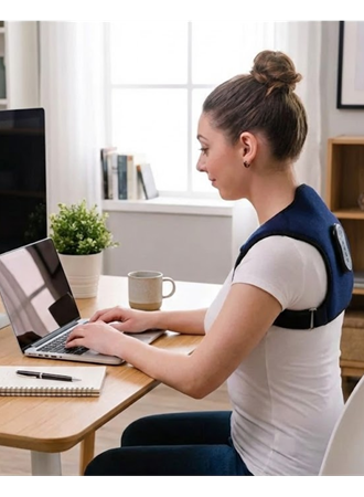 Postür Düzeltici Masaj Kemeri Titreşim Isıtma ve Destek Sistemi