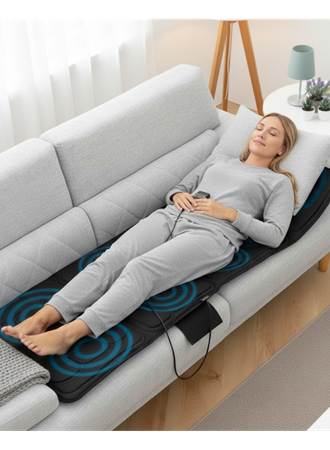 Tüm Vücut Masaj Yatağı Uzaktan Kumandalı Katlanabilir Tasarım