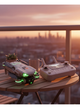 Katlanabilir Drone HD Çekim Uzun Süreli Uçuş Deneyimi