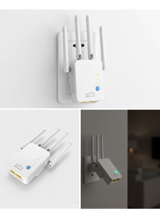 Kablosuz WiFi Tekrarlayıcı 300Mbps