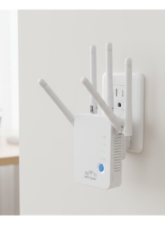 300Mbps WiFi Tekrarlayıcı WPS Güvenlikli AP Modlu Güçlendirici