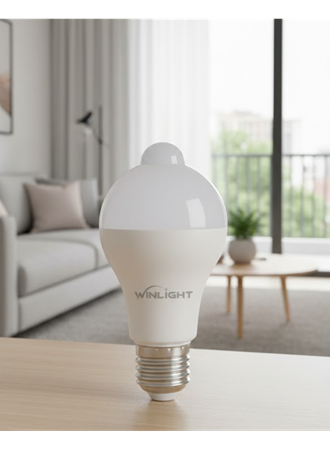 Gece Otomatik Devreye Giren Sensörlü LED Lamba