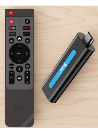 Bas Konuşlu Kumandalı 8K TV Stick Akıcı Yayın Deneyimi