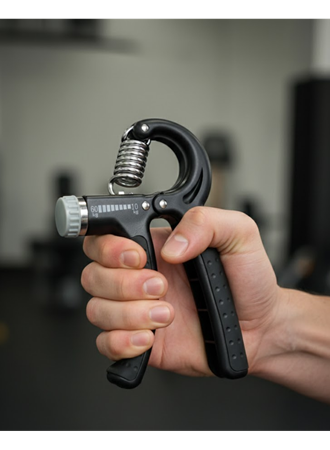 Ayarlanabilir El Yayı 5–60 Kg Sayaçlı Taşınabilir Güç Egzersiz Aleti