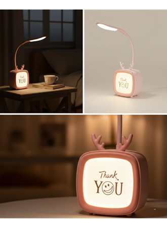 Ayarlanabilir LED Masa Lambası Şarjlı Modern Aydınlatma