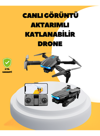 Wifi FPV Canlı Görüntü Aktarımlı Katlanabilir Drone