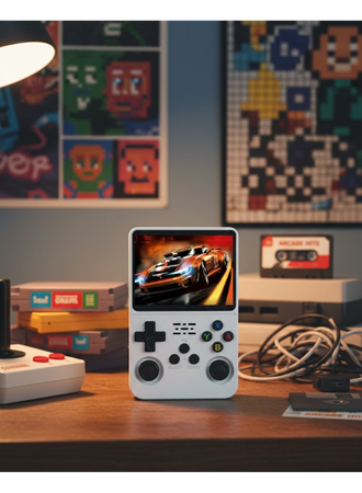 Klasik Oyun Konsolu 64 Bit İşlemci ve Çift Kart Girişi Özellikli