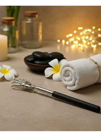 Teleskopik Sırt Kaşıma Aleti Ayarlanabilir Uzunluk ve Ergonomik Tasarım