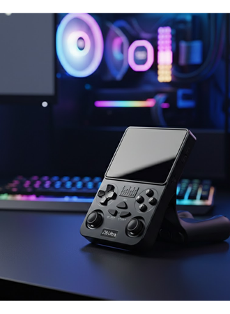 Taşınabilir Retro Oyun Konsolu 3.5 İnç Ekran Wi-Fi Destekli