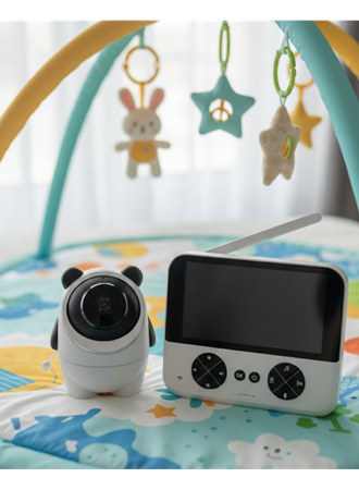 Gece Görüşlü Güvenli Bebek Monitörü 720P HD Görüntü