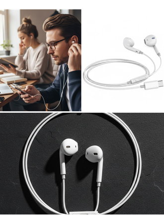 İP15 KABLOLU KULAKLIK